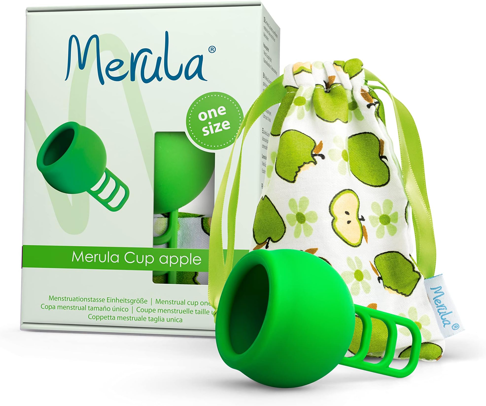 Merula Cup Apple (Green) - The One-Size Menstrual Cup