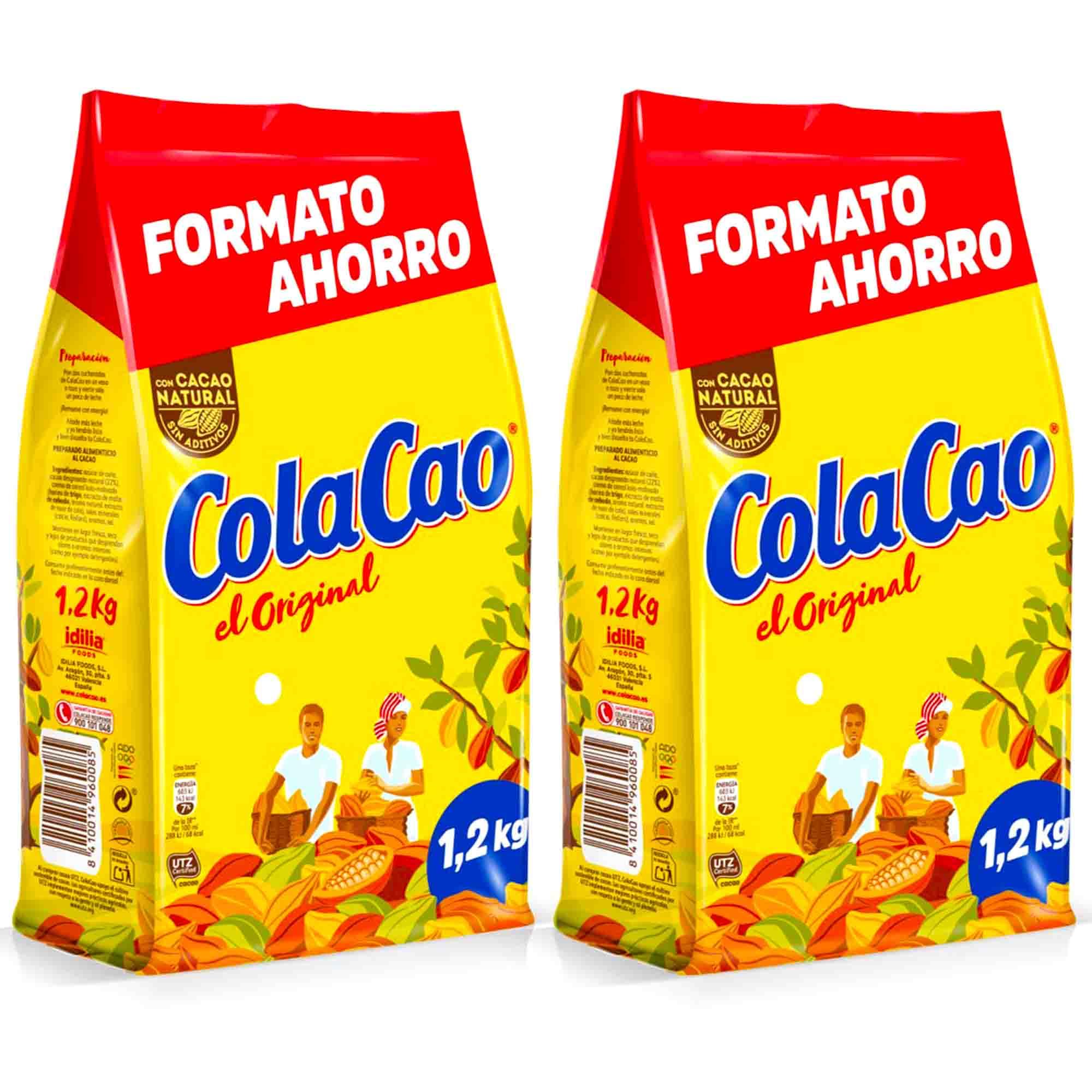 Colacao Cacao Ecobolsa 1200g - [Pack of 2]