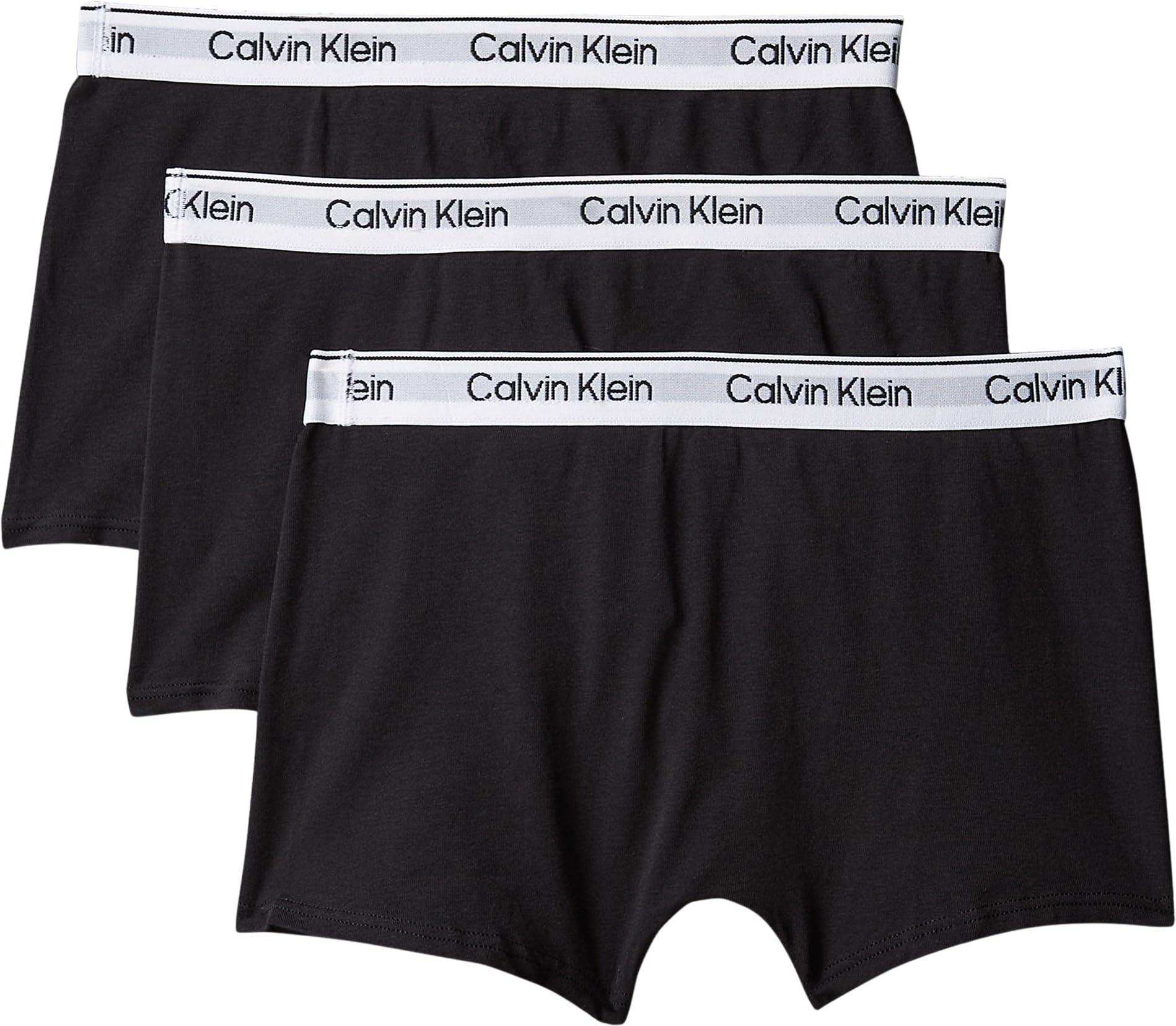 Calvin Klein Bambino Pantaloncini Boxer Confezione da 3 con Fascia con Logo