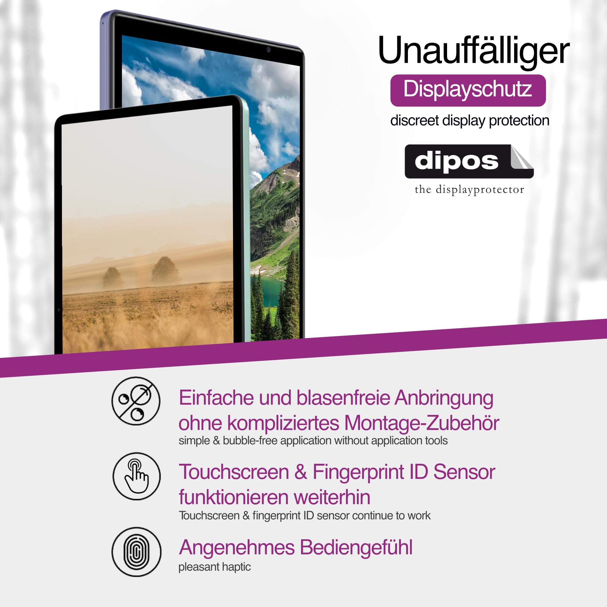 dipos I 2X Pellicola Protettiva Compatibile con Blackview BV5500