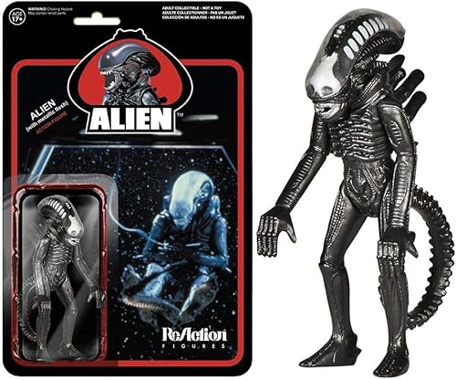 Alien - Figura de reacción alienígena metálica
