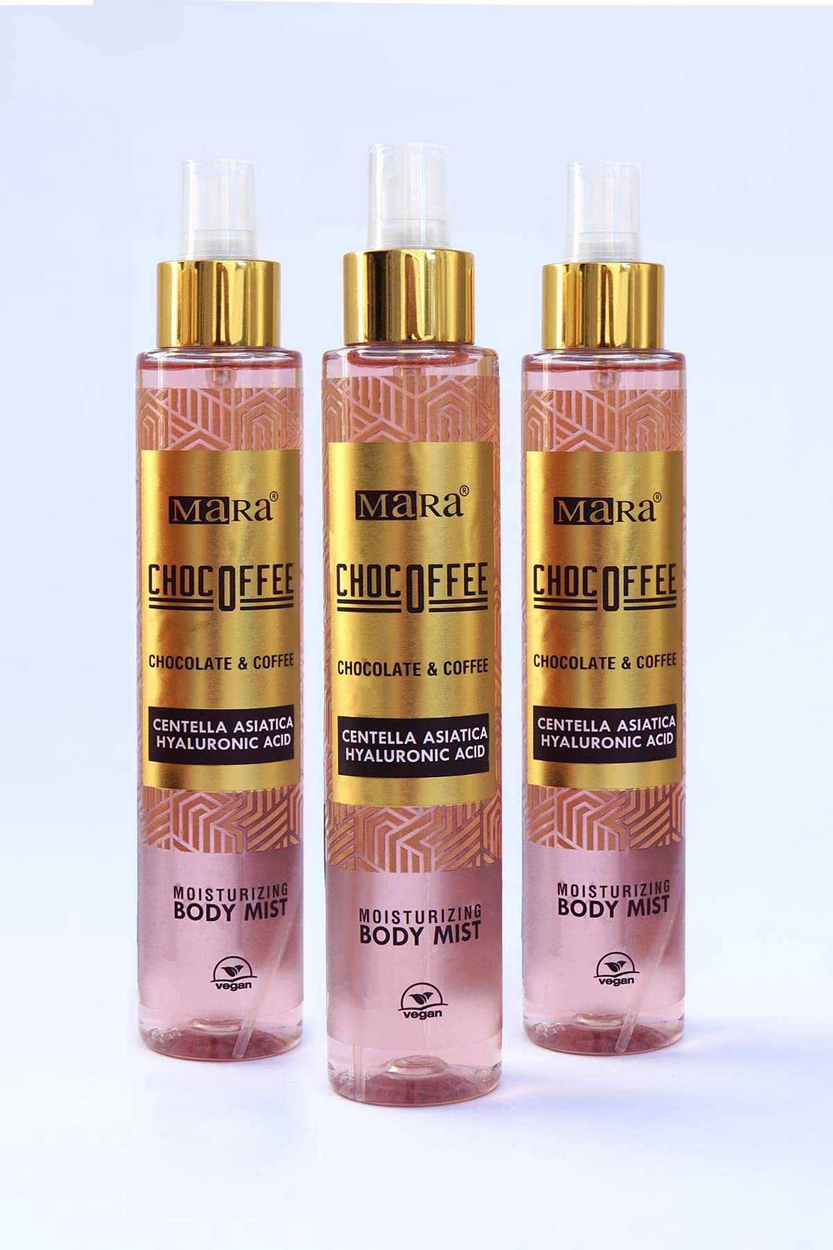 MARA KOZMETİK Chocoffee Centella Asiatica ve Hyalüronik Asit İçeren Vücut Spreyi 150 ml