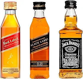 Kit Miniaturas de Whiskies Clássicos 50ml