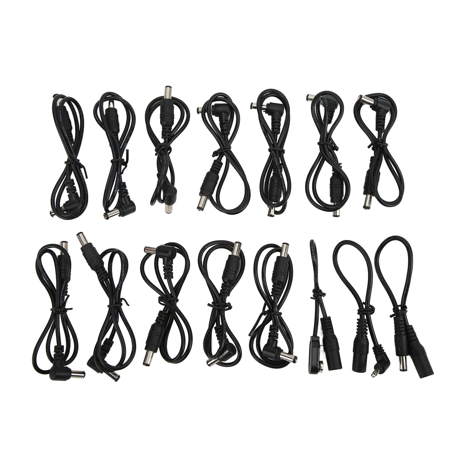 RiToEasysports Alimentatore per Pedali per Chitarra, 12 Alimentatori di Uscita CC Isolati per Effetti 9 V, 12 V, 18 100 MA 500 MA 100‑240 (Spina UE da 100 a 240)