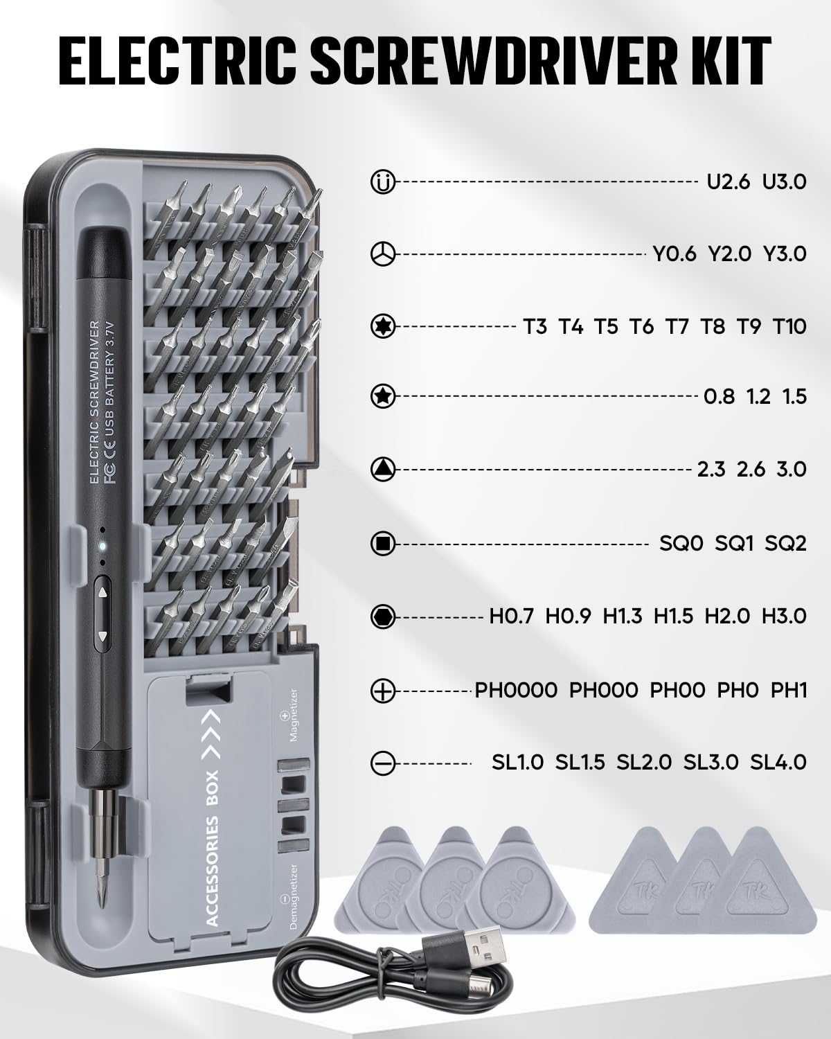 THKFISH Kit d'entretien pour moulinet de pêche, kit de nettoyage de moulinet, kit de réparation compact, kit d'entretien de moulinet, outil de démontage pour moulinet de pêche, kit de base et