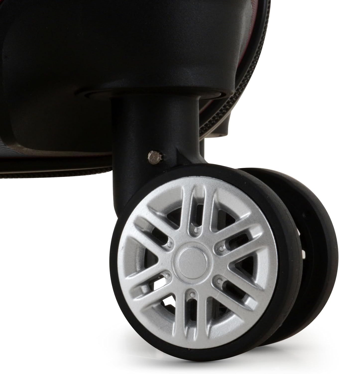 Elite Luggage Expandable Hardside Spinner Luggage, Black, 21" Carry-on - Image 6