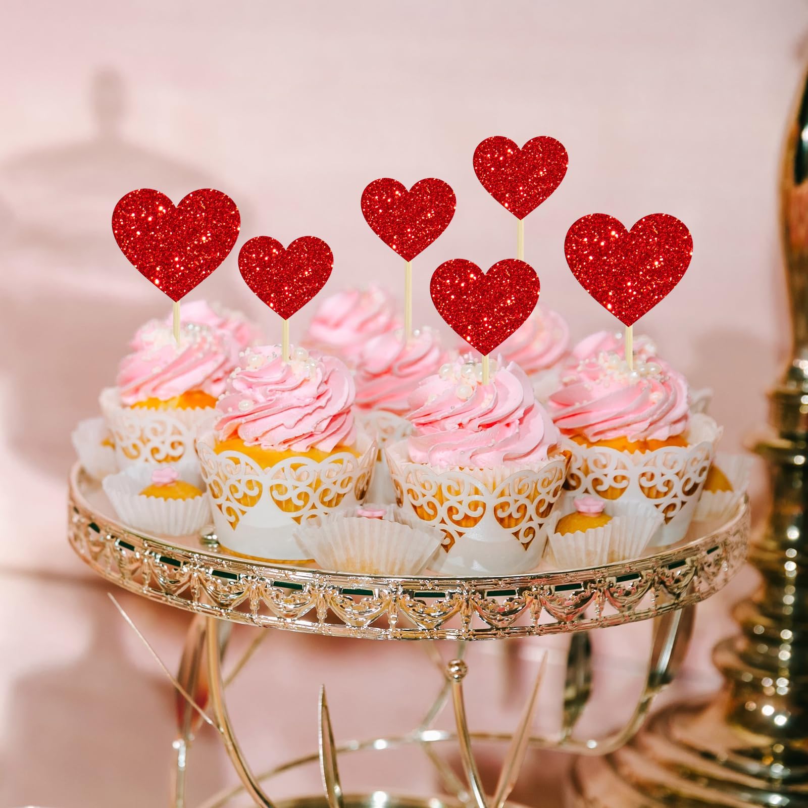 DesignerBox, 30 decorazioni per torte a palloncino, per cupcake, decorazioni per torte, feste di compleanno, matrimonio (#A