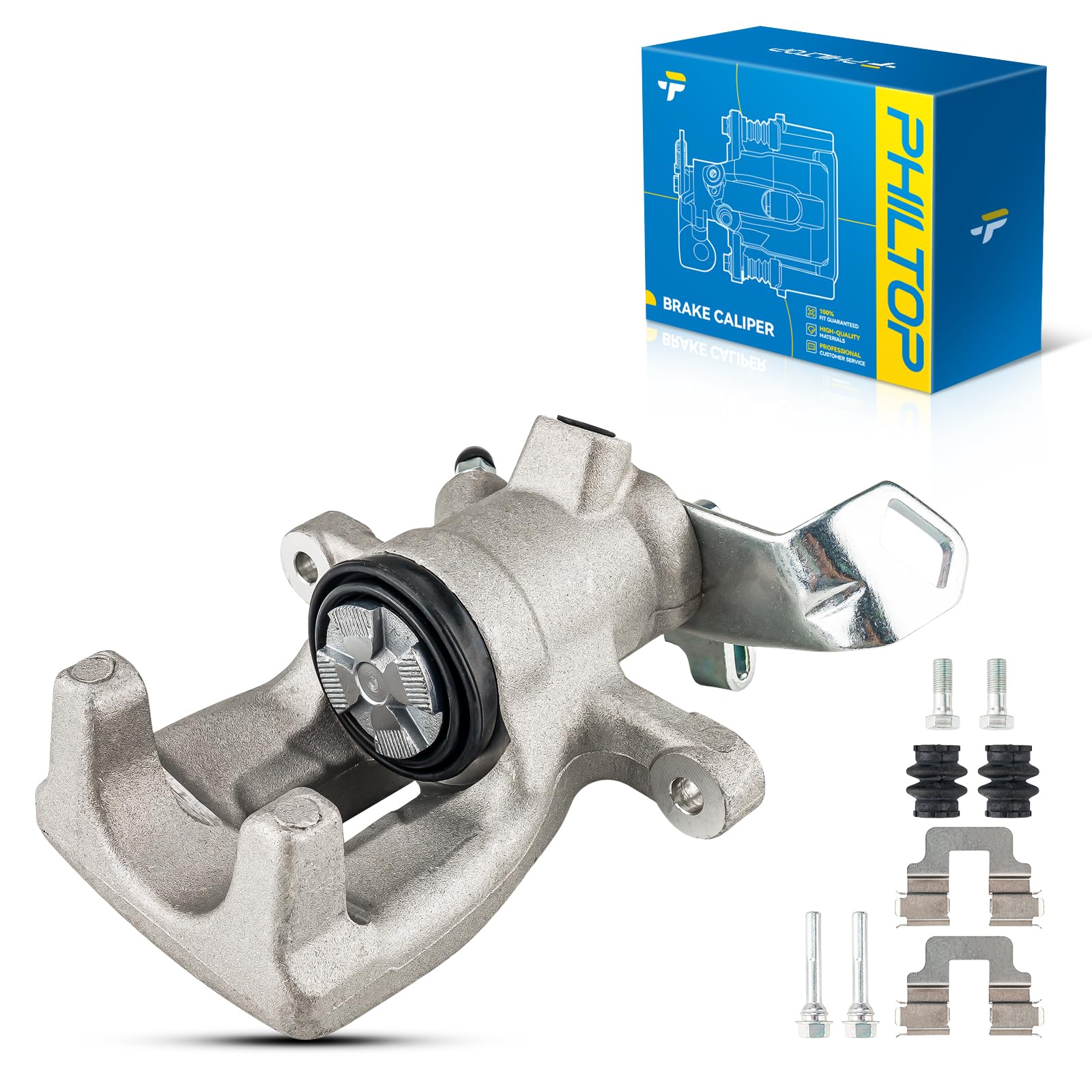 PHILTOP Rear Right Brake Caliper w/o Pads Compatible with 2007-2015 Cooper
