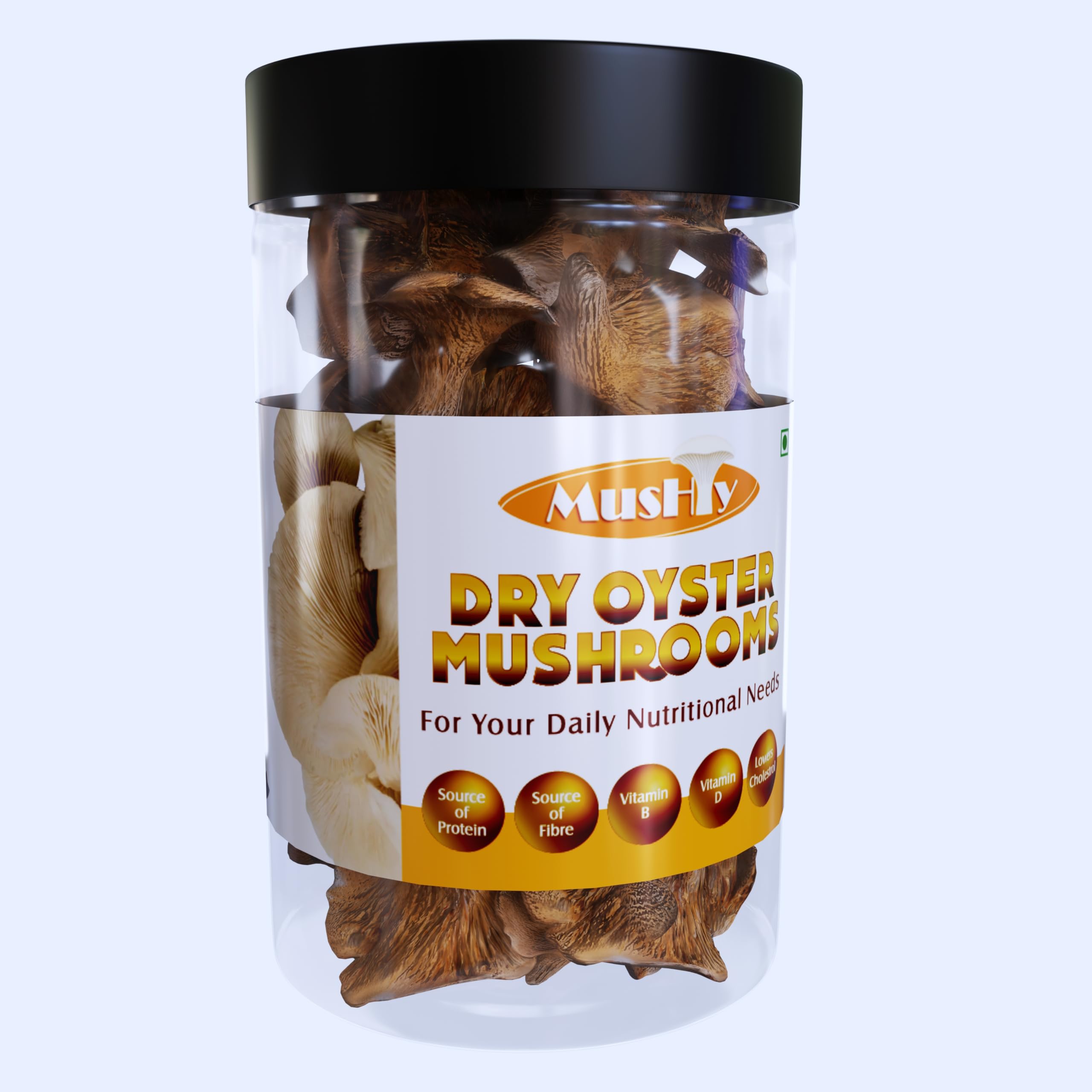 MusHTy Dry Oyster Mushroom 50gm || Sundried || Protein packed || Highly Nutritious || No preservatives added ||-image-48