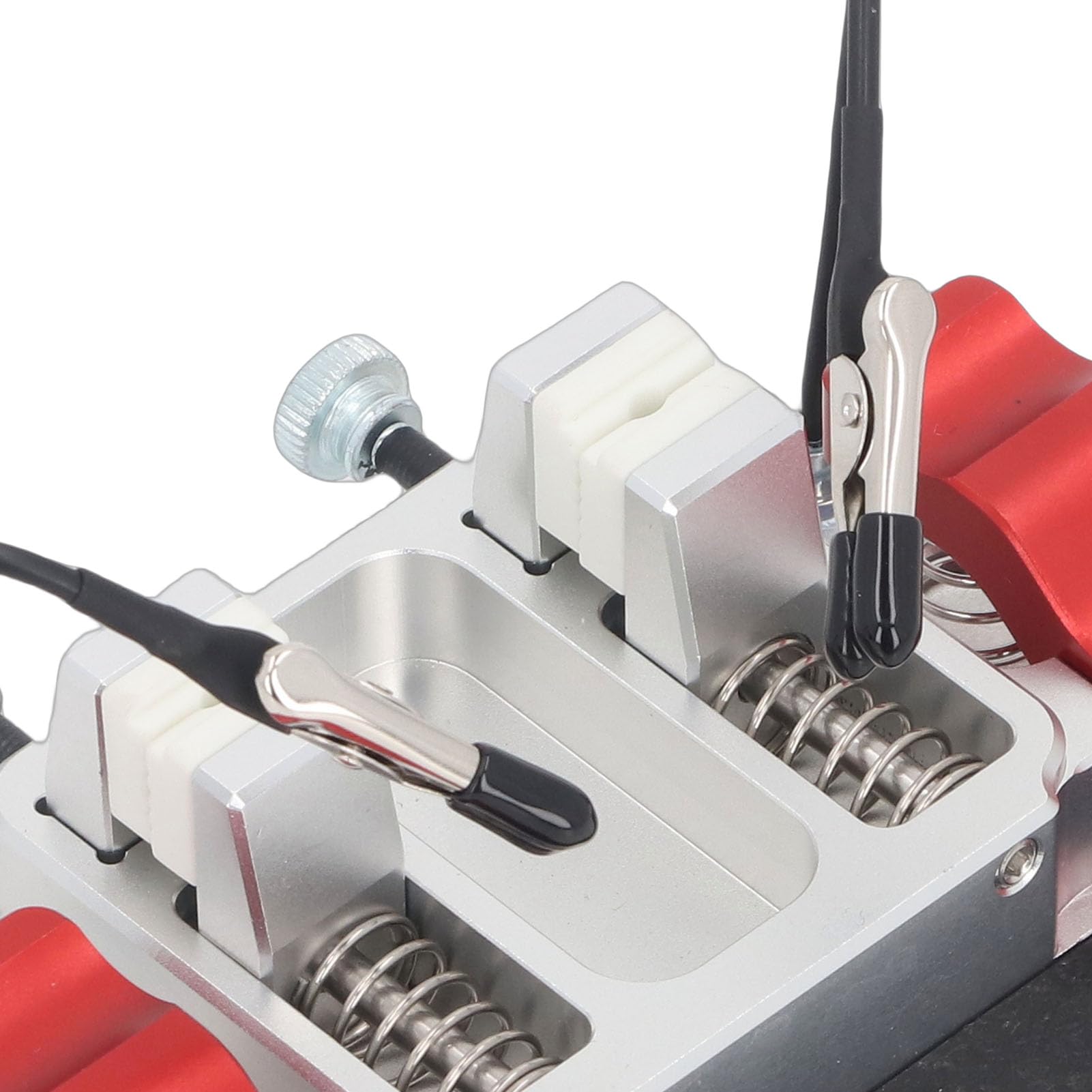 Diyeeni Stazione di Saldatura per Mani Aiutanti con Morsetti per Tavolo di Saldatura Utensile di Terza Mano per PCB in Alluminio per Supporto Resistente per di Strisce LED a Filo