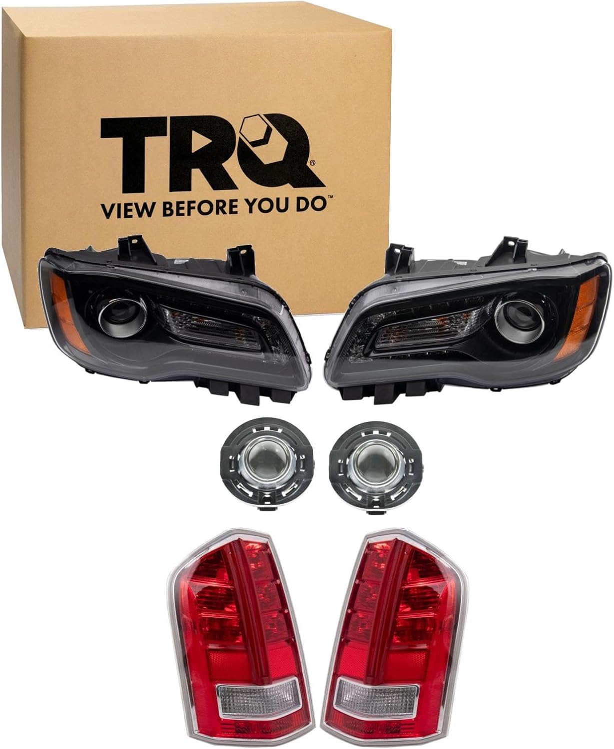 TRQ Lighting Kit CH2502235 CH2503235 CH2594105 CH2800196 CH2801196 Compatible with 2011-2013 Chrysler 300