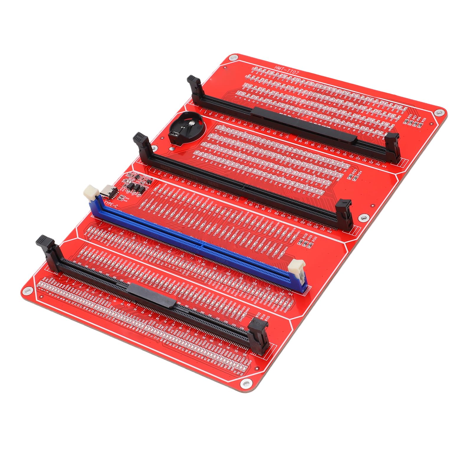 Analizzatore Diagnostico Accurato della Scheda Tester Memoria RAM 4 in 1 per Desktop e Server DDR3 DDR4 DDR5 220x155mm