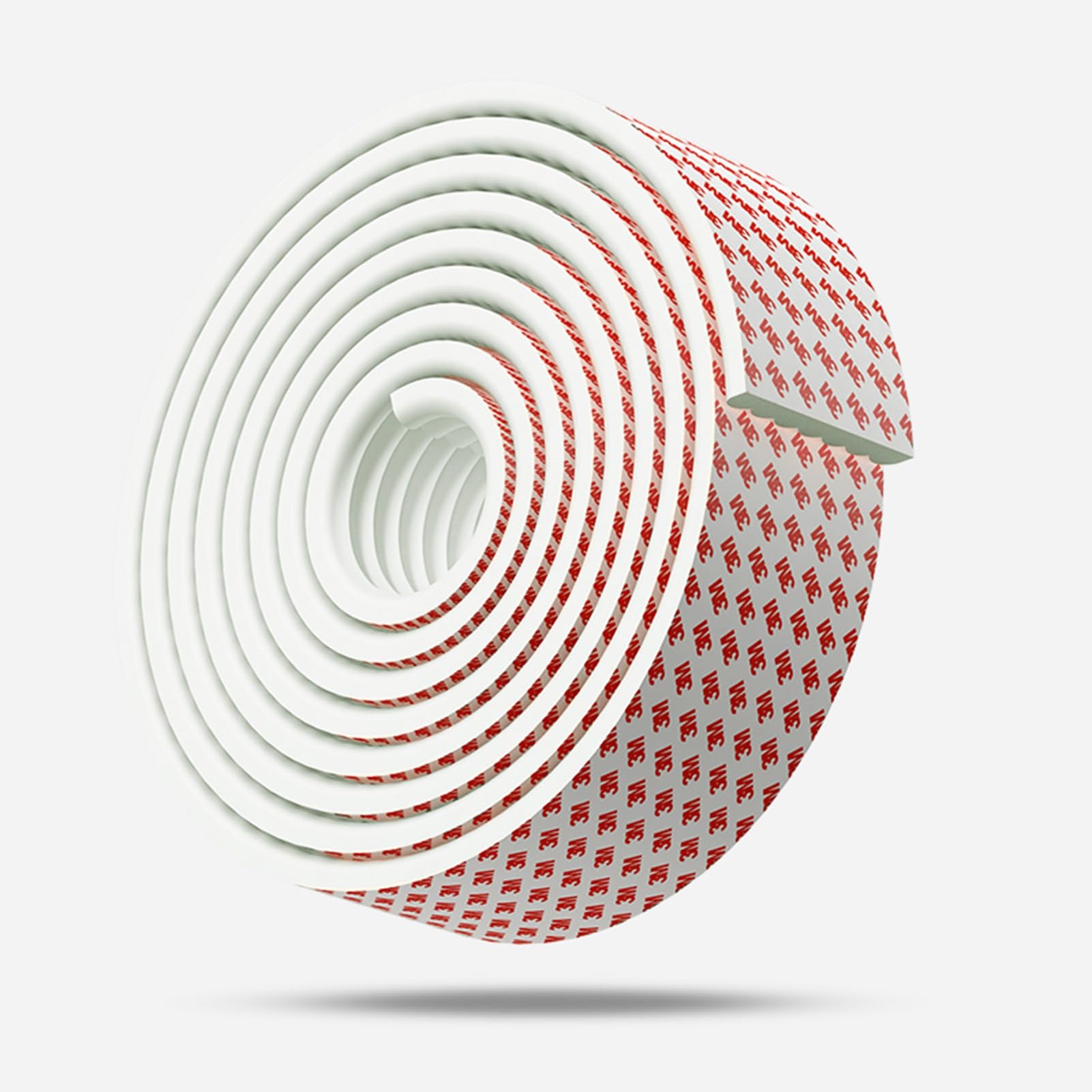 Protezione per Bordi, paraspigoli per mobili e paracolpi di Sicurezza per Bordi, Cuscino paracolpi per Angoli acuti di mobili da Tavolo (Whitea 1000 cm)