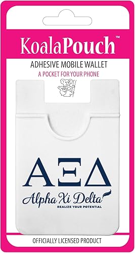 Sorority Shop Alpha Xi Delta - Funda Koala - Diseño de logotipo, cartera adhesiva para teléfono celular