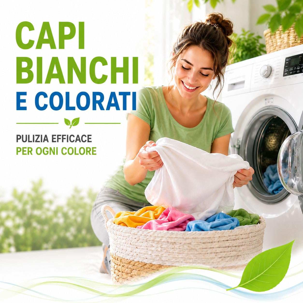 EKO Detersivo Lavatrice Ecologico Concentrato 5L – 167 Lavaggi, Senza Profumo, Ideale per Pelli Sensibili, Neonati e Bambini, Ecologico - Certificato