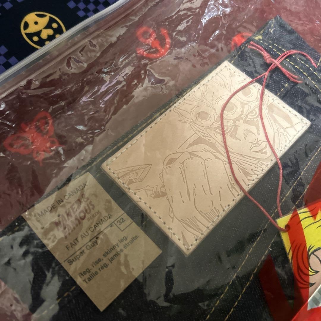 Amazon.co.jp: ジョジョ × NAKED & FAMOUS DENIM 黄金の風 ジョルノ  