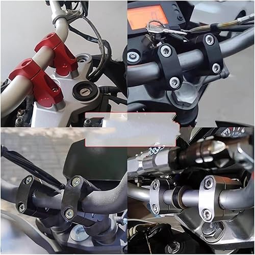 Miniatura 3 de Abrazadera elevadora de barra de mango para Benelli para TRK520X para TRK 502 para BJ500 para Leoncino 500 2020 2021 Manillar de elevación de barra