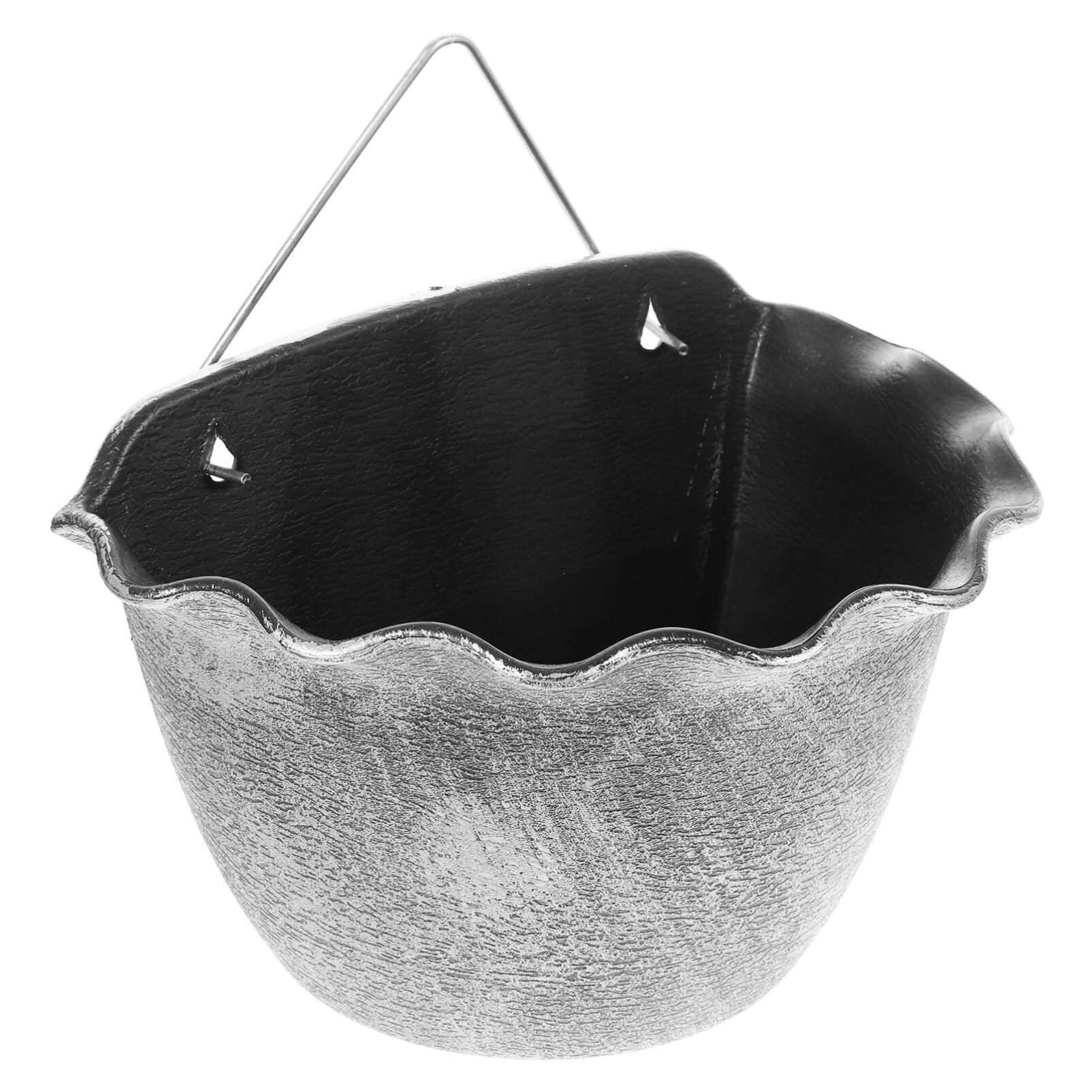 Didiseaon Portavasi Pensile da Parete in Plastica e Metallo, Set 1