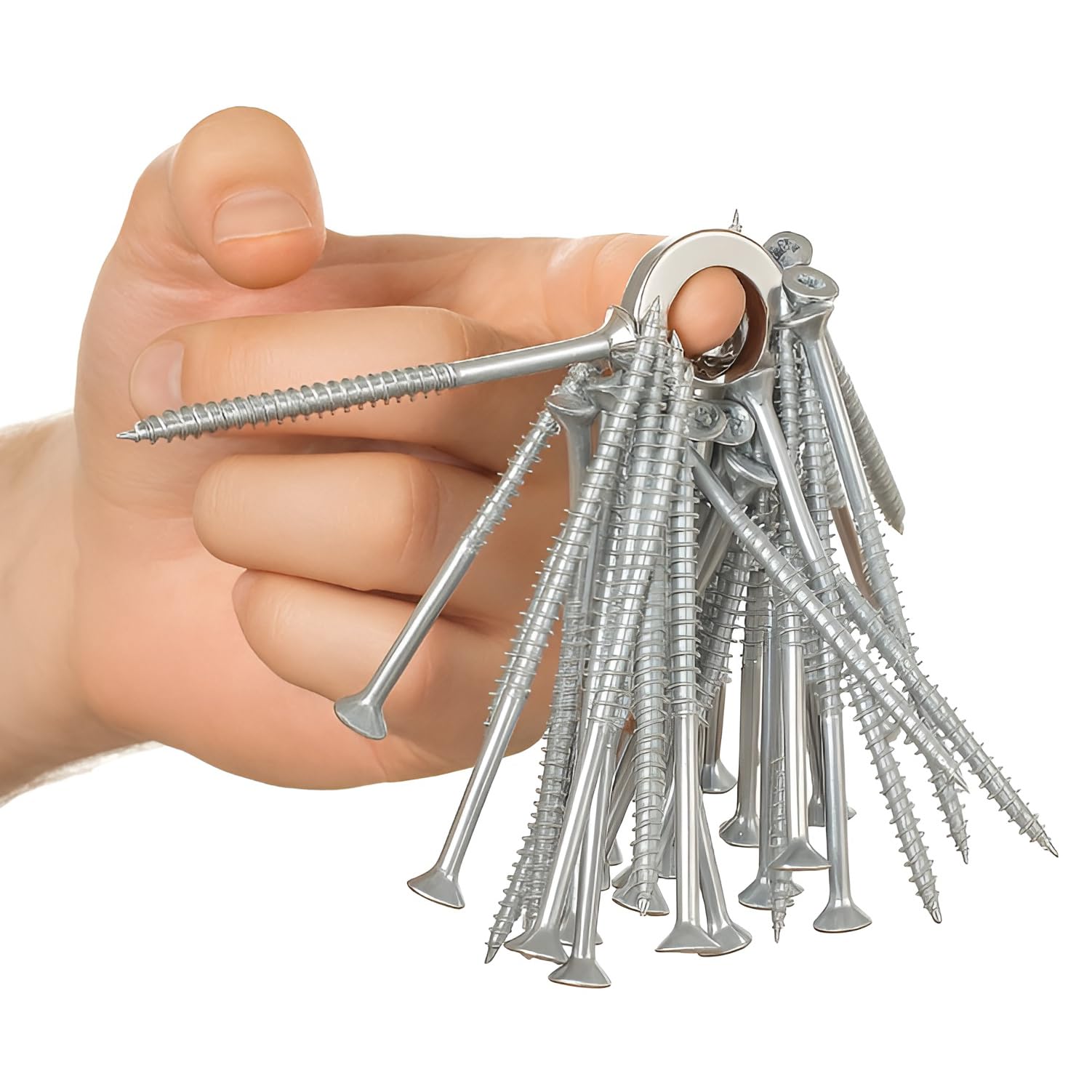 5 x pierścienie pierścieniowe z magnesami neodymowymi (NdFeB) – siła przyczepności do 36 kg – silne magnesy w kształcie pierścienia do przemysłu i domu, ilość/rozmiar: 5 sztuk – Ø 40/23 x 6 mm | siła