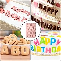 Vista 4 de 26 Cavities Alphabet crayon mold letter molds silicone alphabet mold chocolate molds silicone Large depth, easy to release and clean for Making