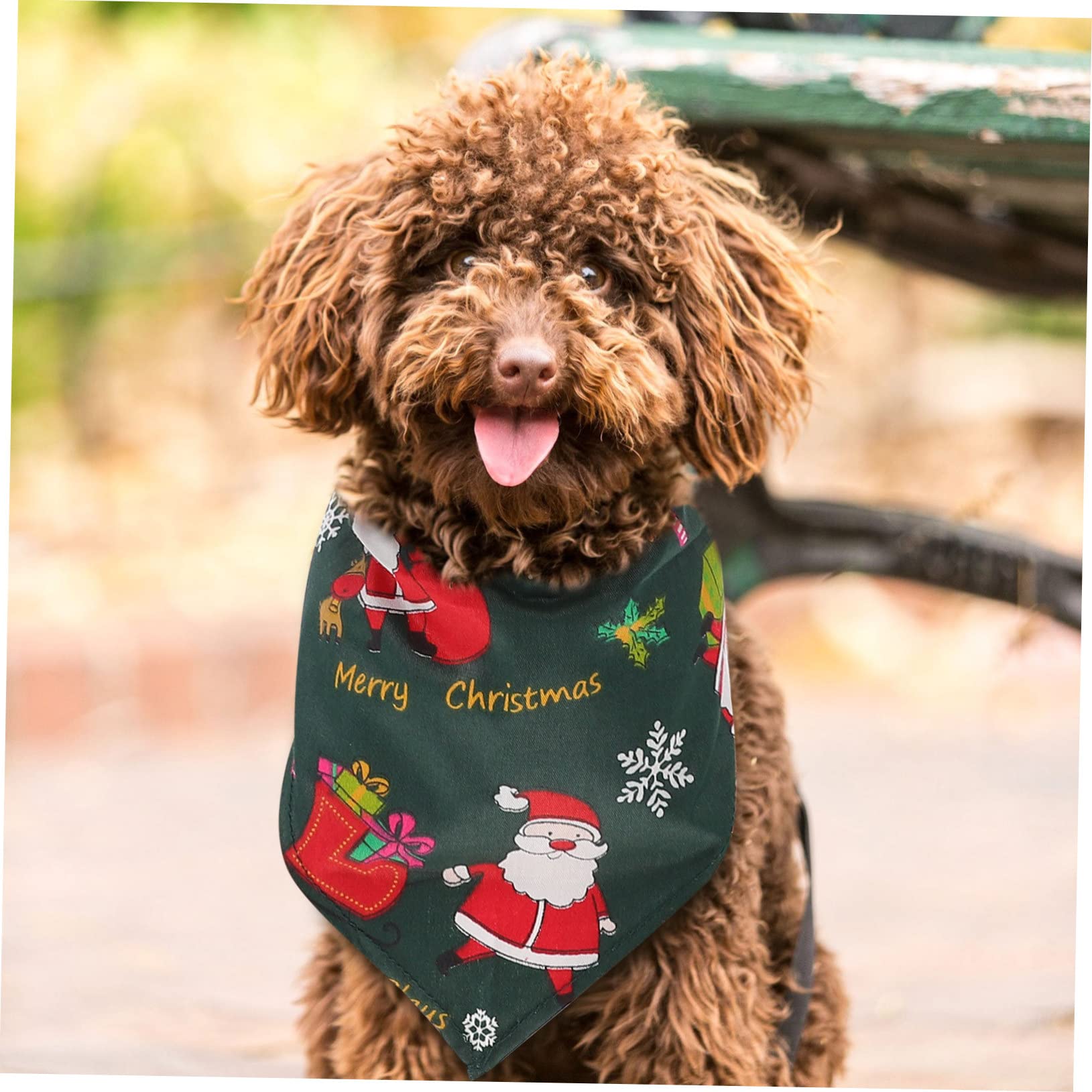POPETPOP 3 Set di Bandane Natalizie per Cani Sciarpe E Foulard Riutilizzabili E Lavabili Accessori per Cani