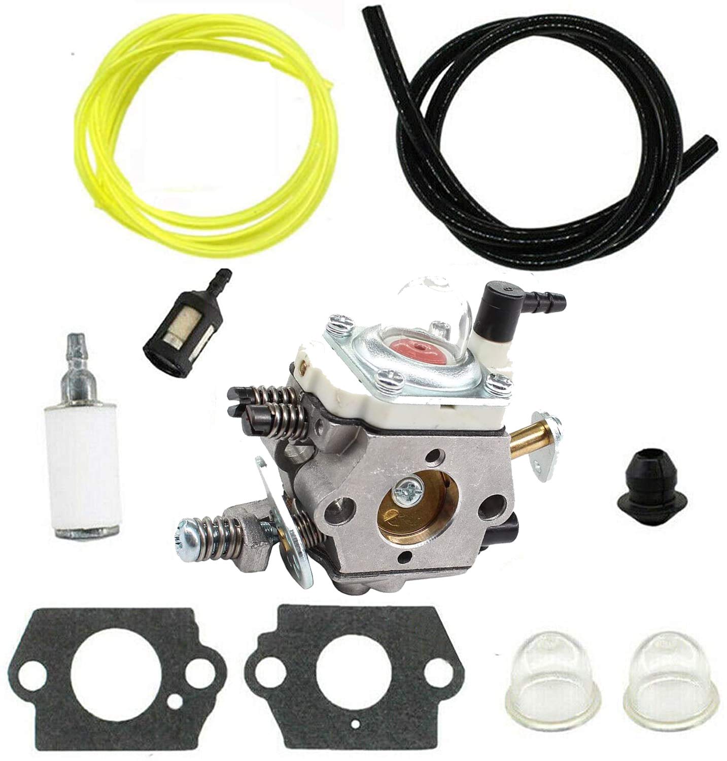 Carburateur WT-990 Avec Joints, Bougie, Filtres - Compatible Zenoah G230/G260, Walbro, Baja 5B, LOSI 5IVE-T, RC 1/5