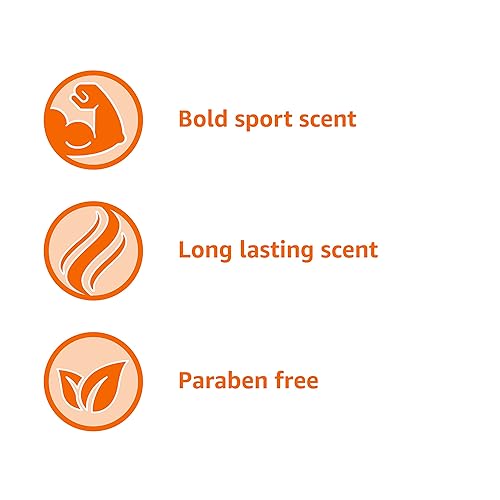 Vista 6 de Yaxa Basics Jabón corporal para hombre, aroma deportivo, 18 onzas líquidas, paquete de 6