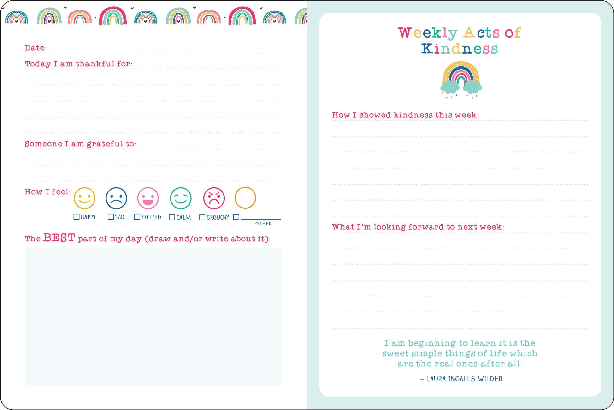 Daily Gratitude Journal for Kids - Image 4