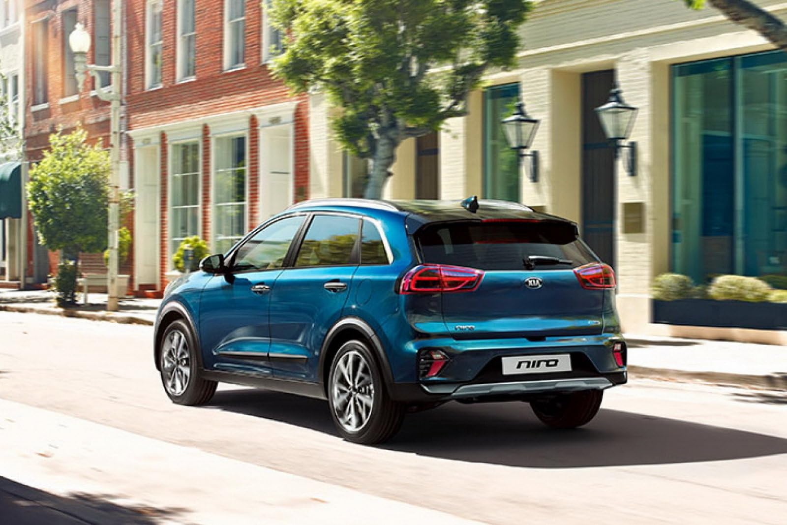 Alfombrillas para Kia Niro del 2017 al 2021 (también Hybrid) Moqueta Antracita, a Medida, Antideslizantes, talonera de Goma Reforzada