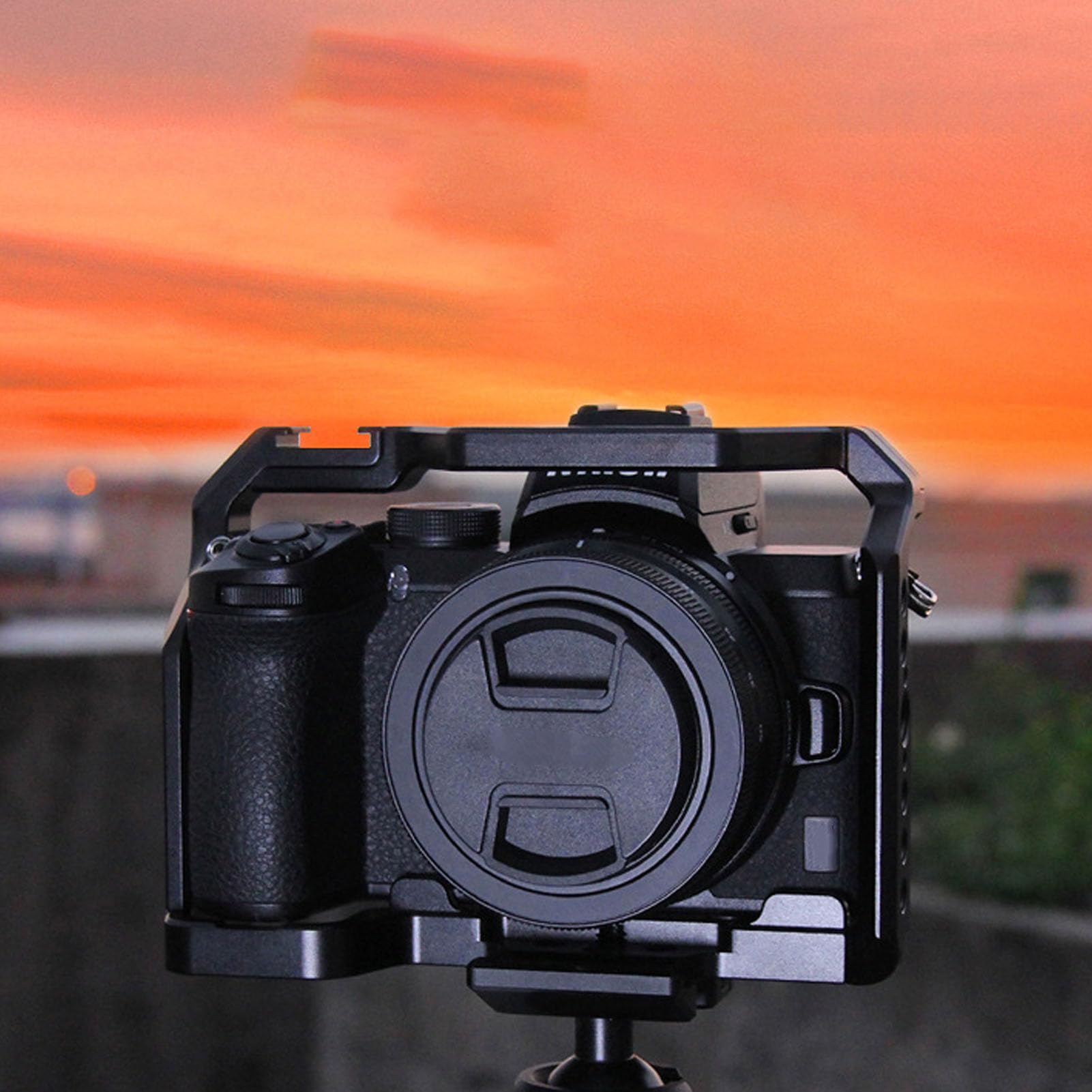 Cryfokt Pełna Klatka do Aparatu Nikon Z50, Ochronny Zestaw Wideo ze Stopu