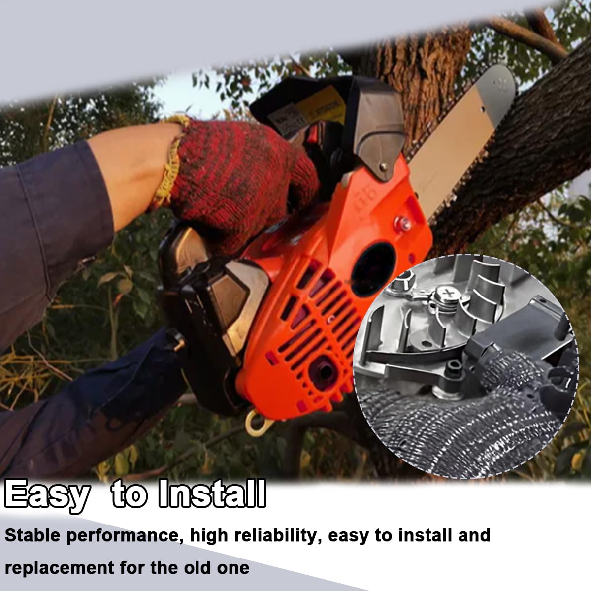 Mtanlo Kit De Piston De Cylindre 41,1mm Pour Tronçonneuse Poulan 1900