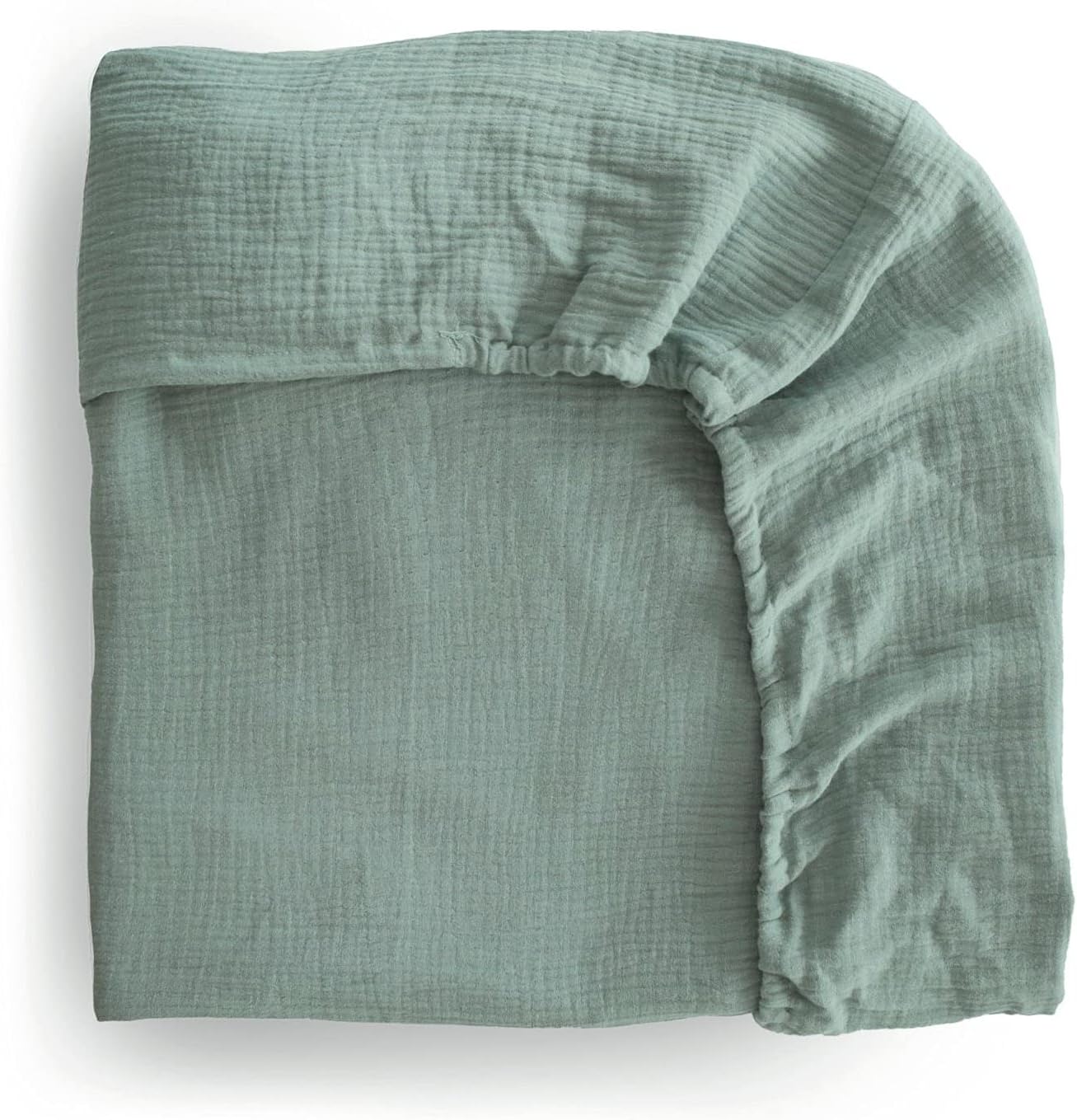 mushie Extra Soft Muslin Fitted Crib Sheet 28"x 52