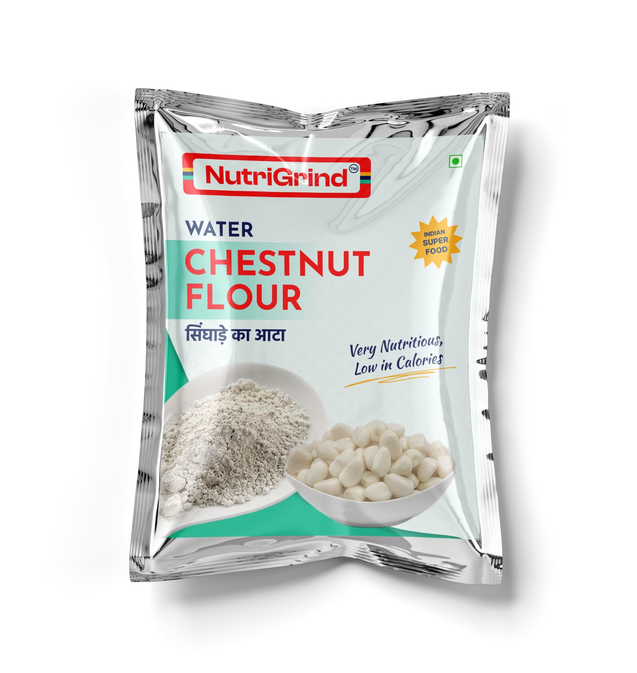 NutriGrind Chestnut Atta | Indian Water Chestnut Flour | Fasting/Vrat ka Atta | Falahari Singhare ka Atta | Shaahabaloot Ka Atta (500 grams) (B0D42B314L) Amazon Price History, Amazon Price Tracker