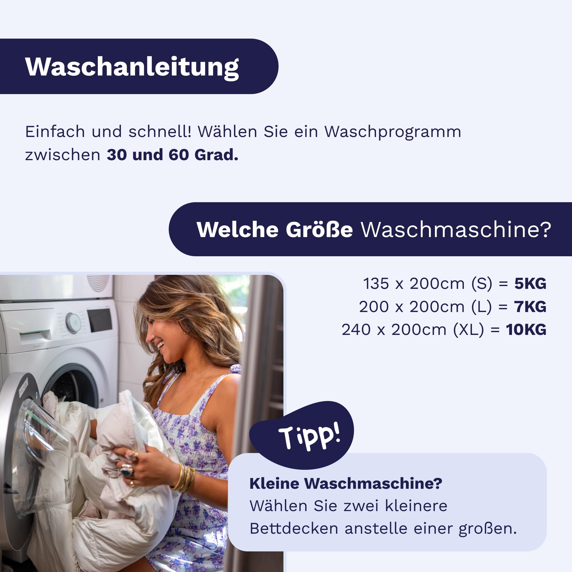 Zelesta Teddybed Ganzjahresdecke mit integriertem Teddybezug - Hypoallergen, leichte 300 g/m² Hohlfaserfüllung - maschinenwaschbar & trocknergeeignet - kein Bettbezug erforderlich
