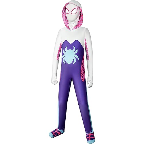cefirature Spuerhero Costume For Kids Toddler Girls Costume Cosplay Halloween Outfit