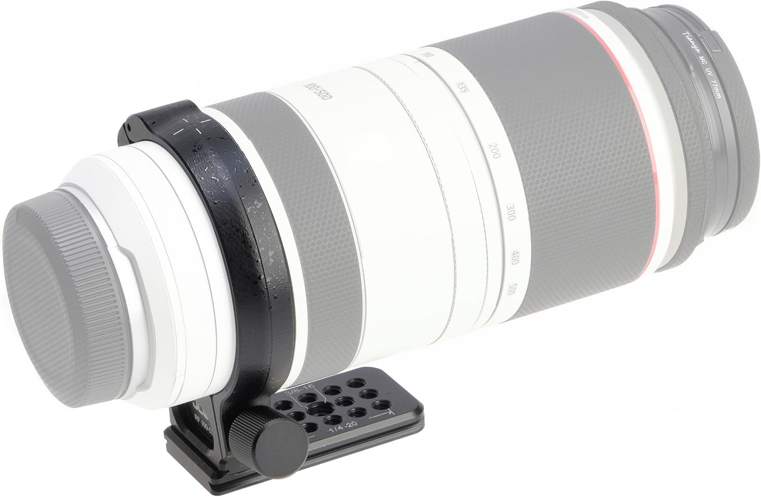 Hersmay Tripod Collar Mount Ring for Canon RF 100-500mm F4.5-7.1 L is USM Lens Support Camera Quick Plate Arca-Swiss Tripod Ring Adapter Accessories
