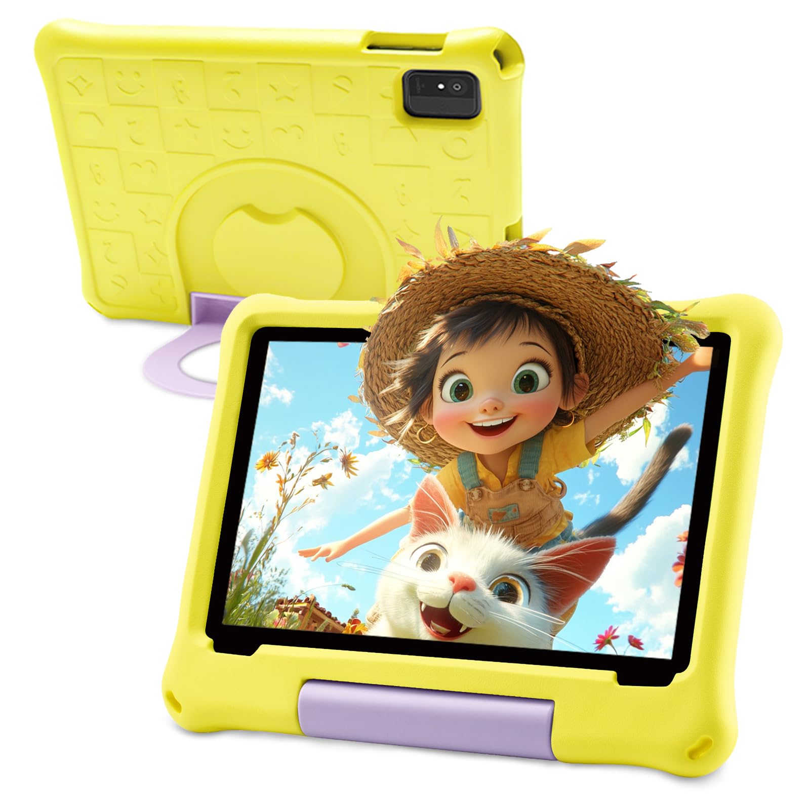 Kids Tablet Kids Android 15 Tablet with 10 Inch Case, Eight Core, 8GB+64GB, 1TB TF Expandable Android Tablets, Toddlers, Parental Control-picture-25