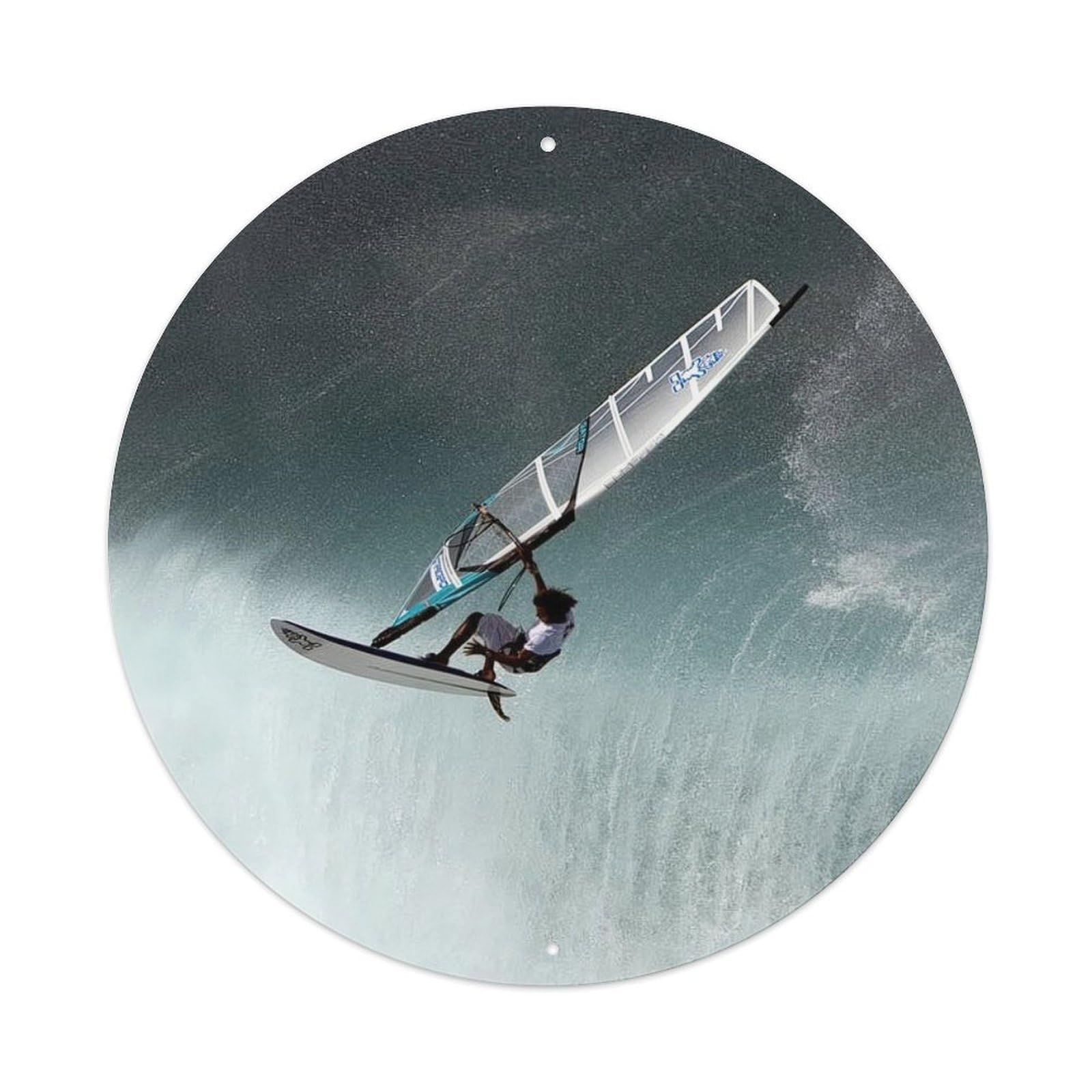 Windsurfing Storm Wave Extreme Water Sports Metal Tin Sign