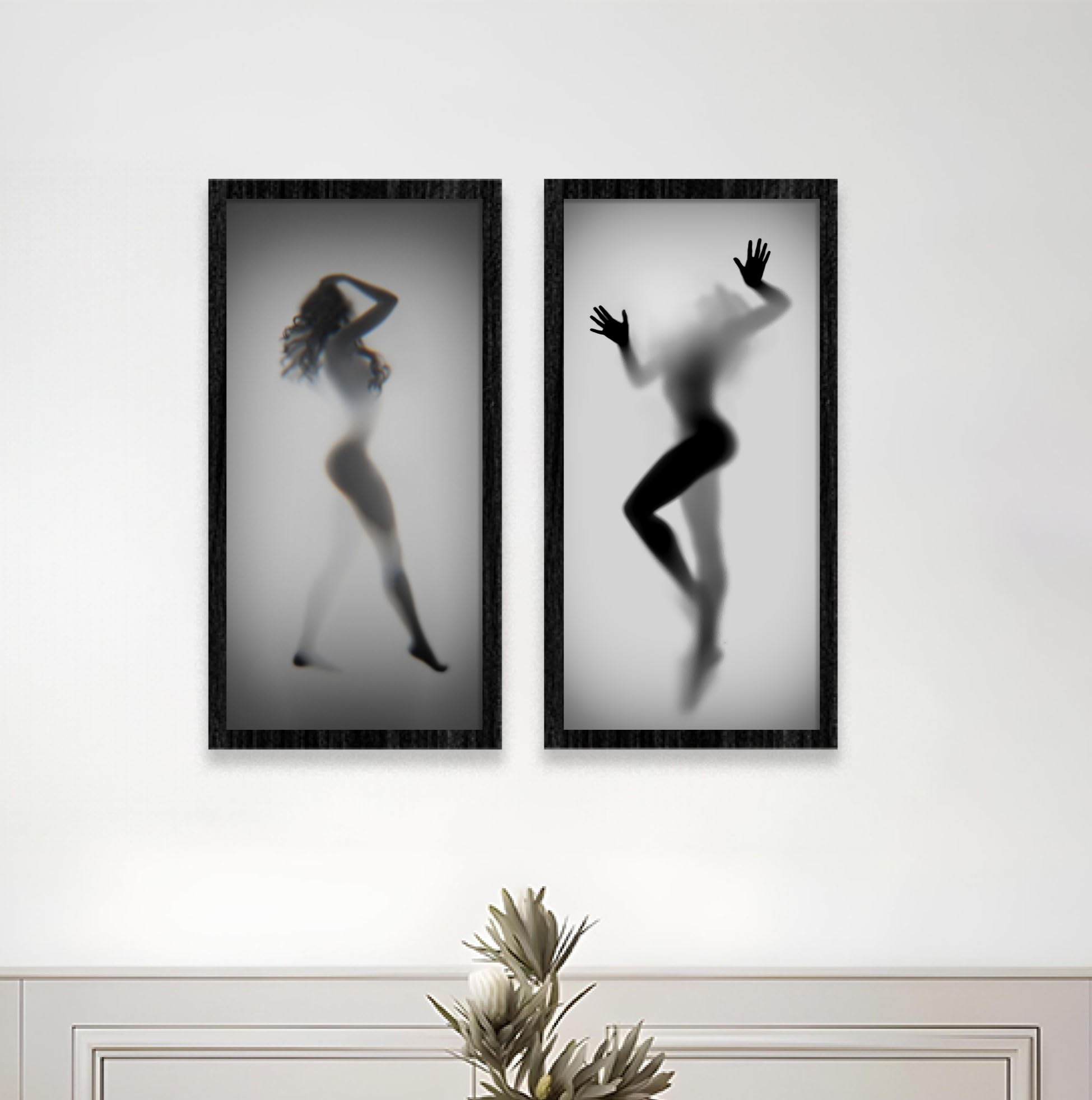 NoWorries Minimal Wall Frames for Living Room/Wall paintings for Home & Office decor (Synthietic Wood Frame) Modern Wall art framed Painting for Home decoration (Set of 2) (SET2-17, 10x19 inches) (B0DFMFQFDK) Amazon Price History, Amazon Price Tracker
