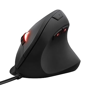 Trust Gaming Mouse GXT 144 Rexx Vertical Ergonomic Mouse Black