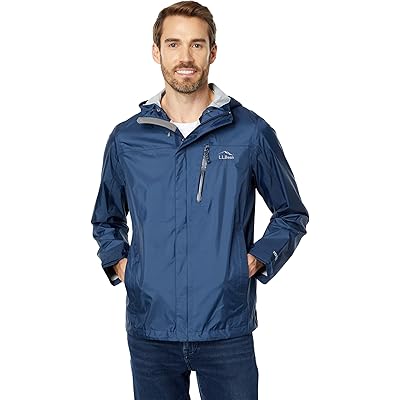 L.L.Bean Trail Model Rain Jacket nautical navy