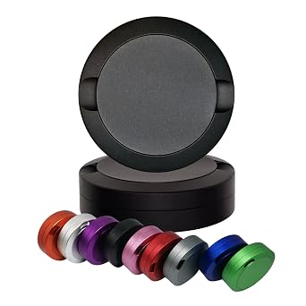 Metal Can | Aluminum Metal Can | 3 Layers Aluminum Holder for Pill | Smell Proof Container | Container Cans | USA Gift Black