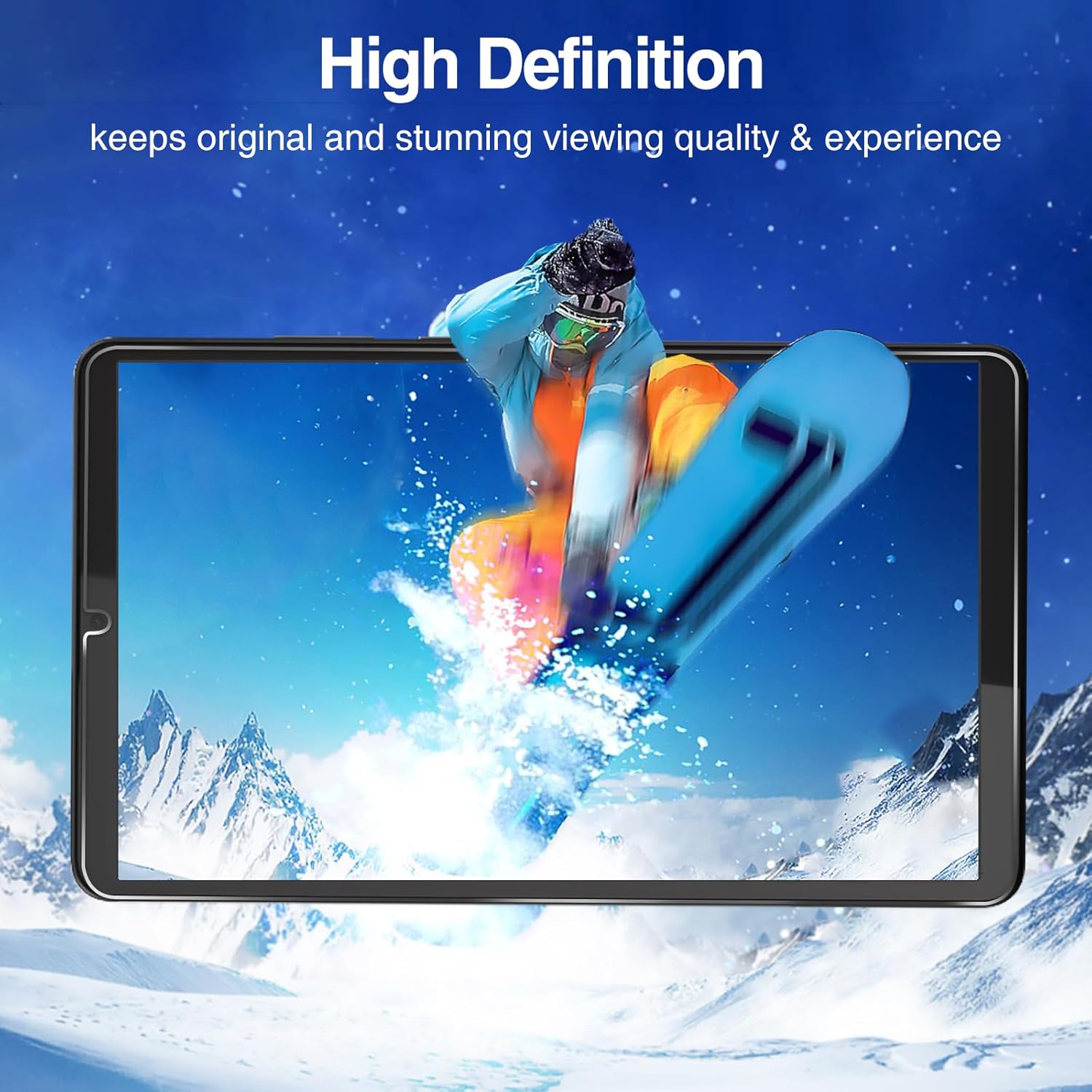 ProCase 2 Pack Screen Protector for Lenovo Tab One / K9 8.7 Inch 2025, Tempered Glass Film Guard for Lenovo Tab One/K9 8.7" TB305XU/TB305FU