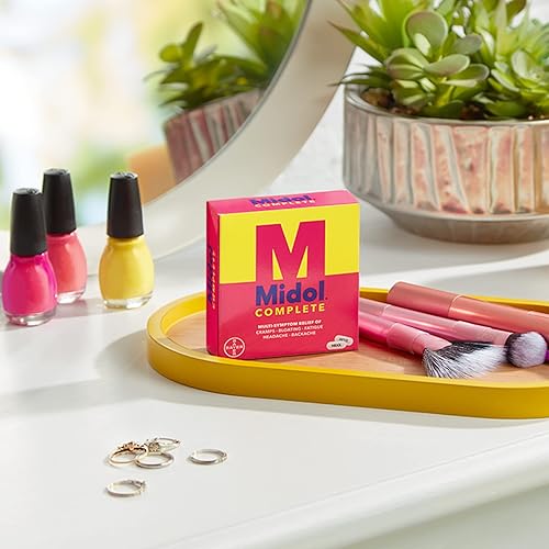 Miniatura 7 de Midol Cápsulas de gel completas para aliviar el dolor menstrual con acetaminofeno para aliviar los síntomas menstruales, 24 unidades (el embalaje