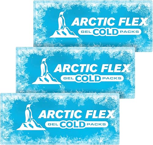 Miniatura 10 de Arctic Flex Paquetes de hielo de gel reutilizables para toda la cabeza, paquetes de gel caliente y frío para lesiones, alivio del dolor, hinchazón,