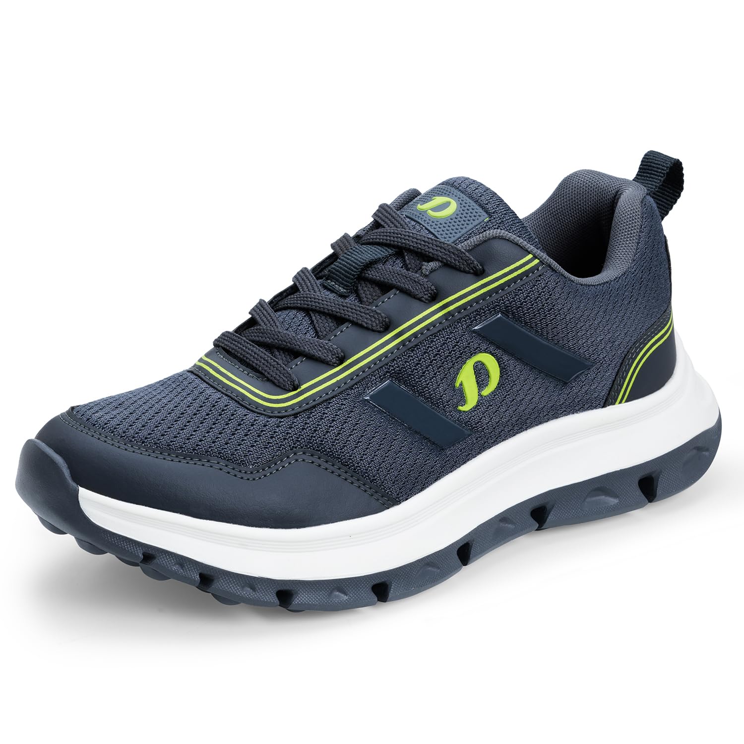Men's Lace-up Sports Running Shoes with Memory Foam Cushion| Walking Gym Training Jogging Athletics|Comfortable & Stylish|Casual & Lightweight| Anti-Skid Sneaker Gents Boys ART-2003-image-13