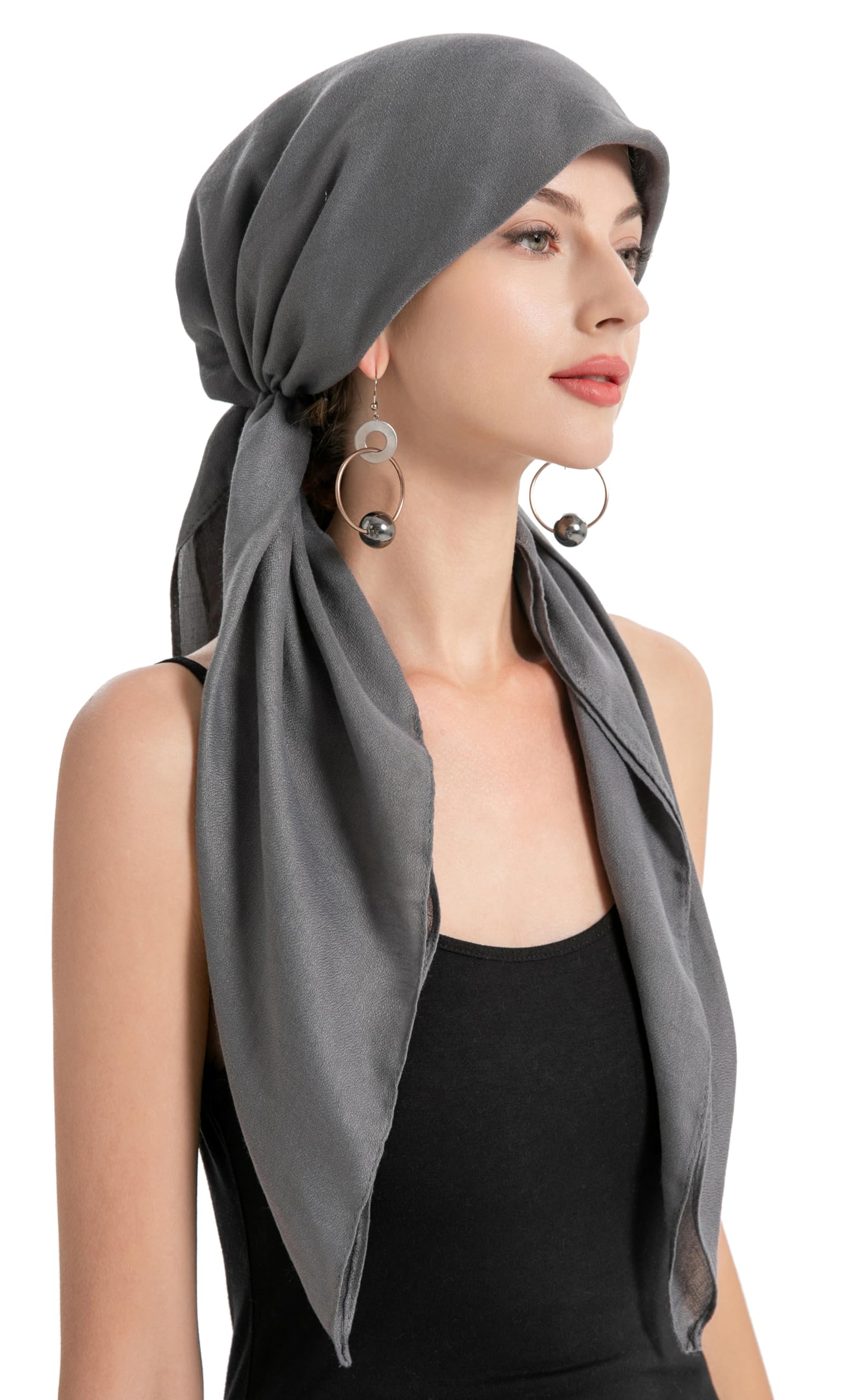 ZLYC Damen Chemo Turban Mütze Headwraps Leichte Beanie Hut