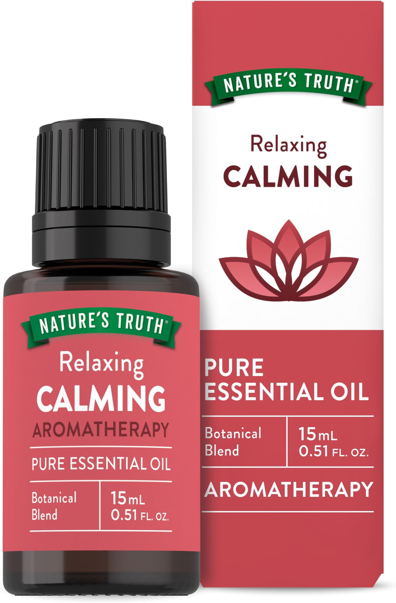 Nature's Truth Aromatherapy Calming 100% Pure Essential Oil, Citrus, 0.51 Fluid Ounce
