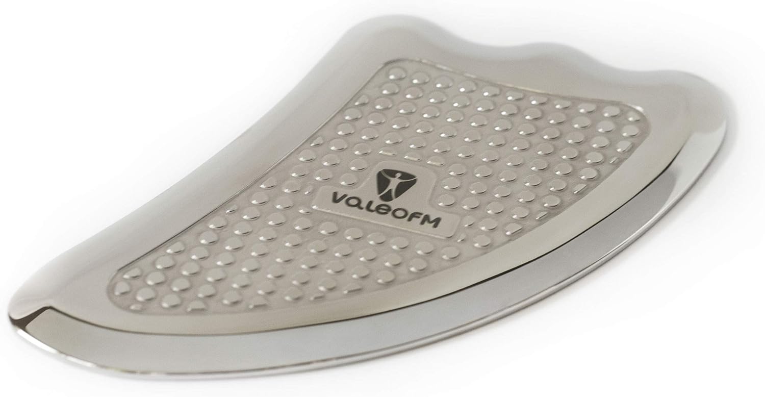Anti Slippery Instrument Assisted Soft Tissue Mobilization Stainless Steel IASTM Gua Sha Scraping Massage Tool - Triangle