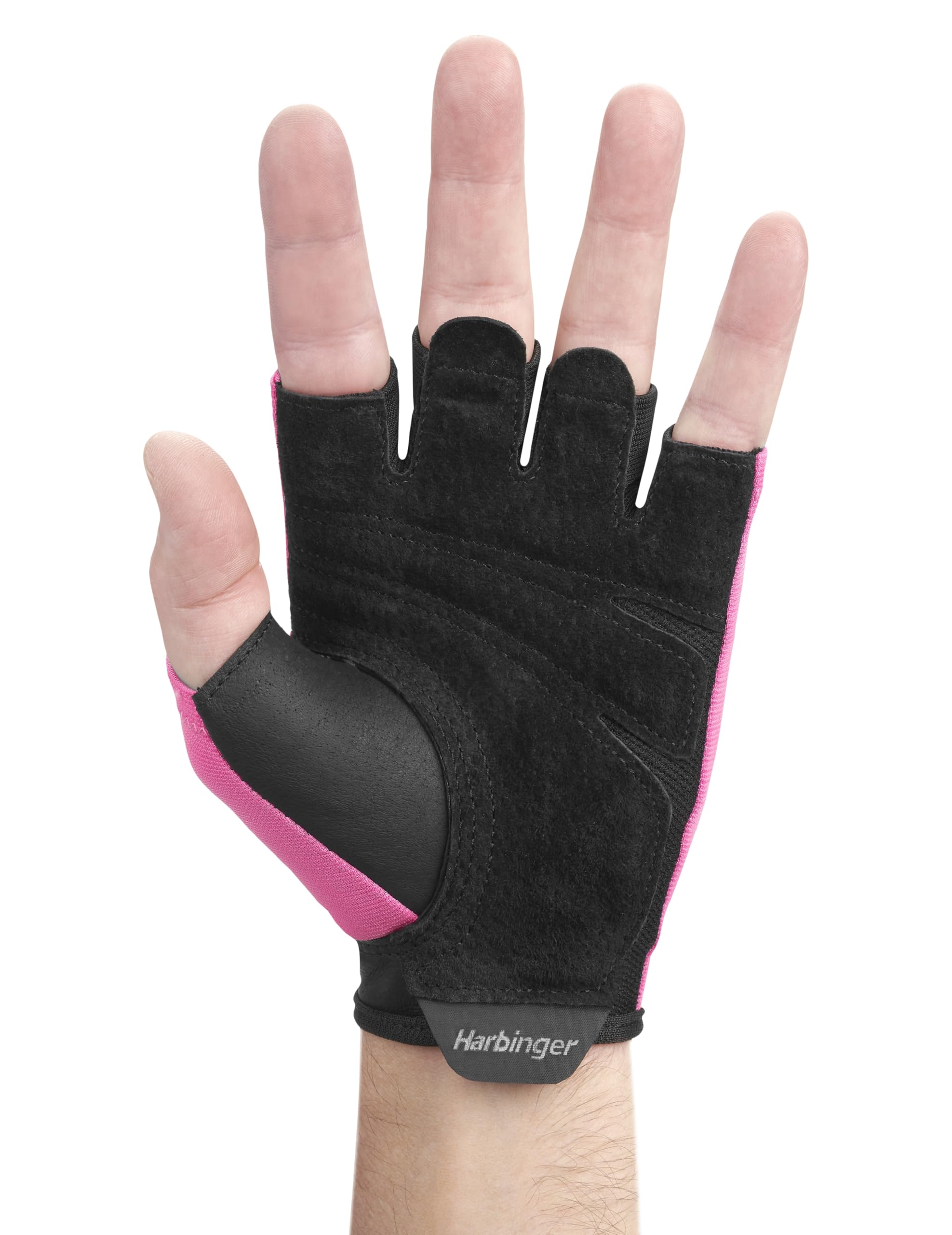 Harbinger Rękawice do podnoszenia ciężarów Power 2.0, unisex, różowe, S